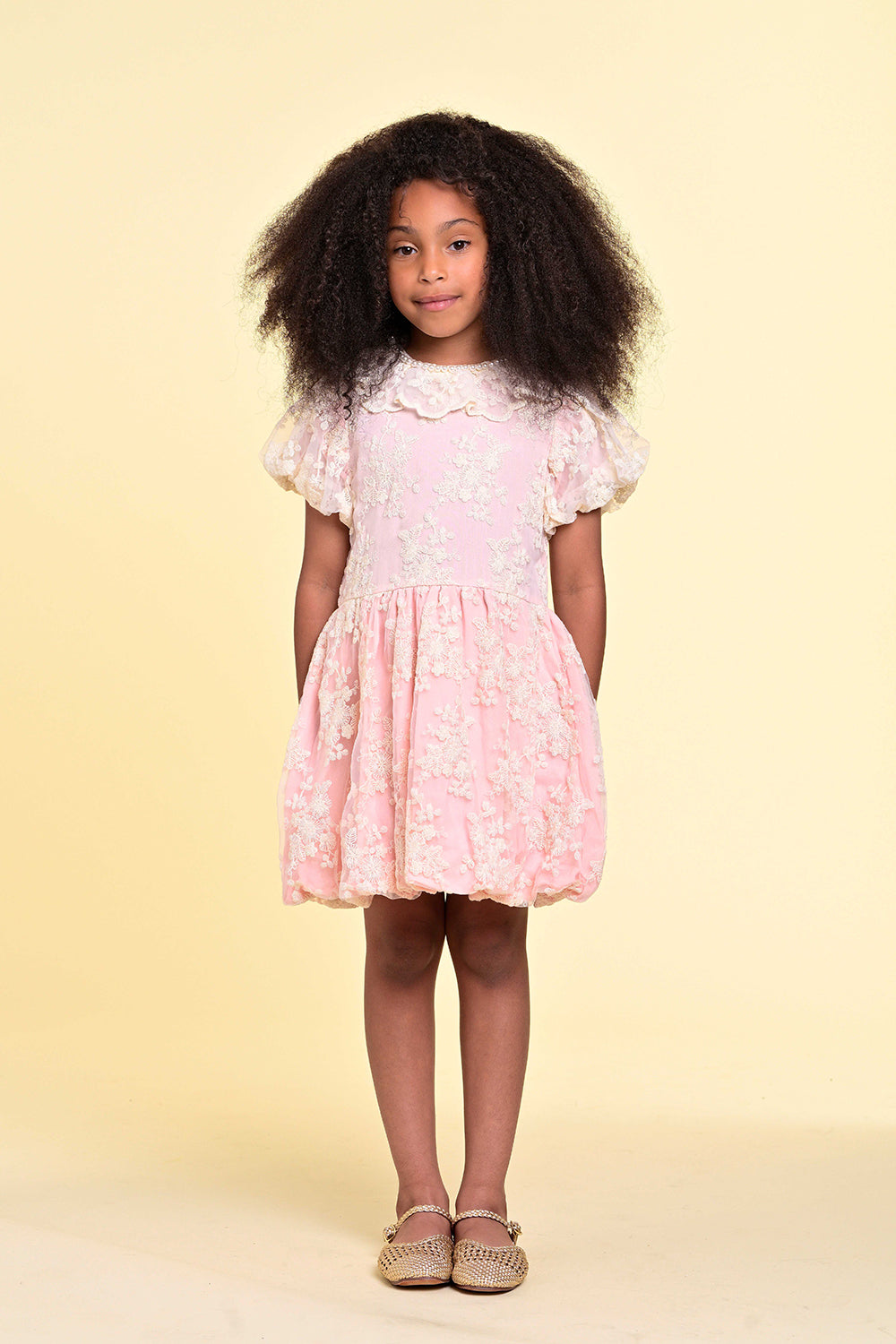 MADDIE DRESS ECRU