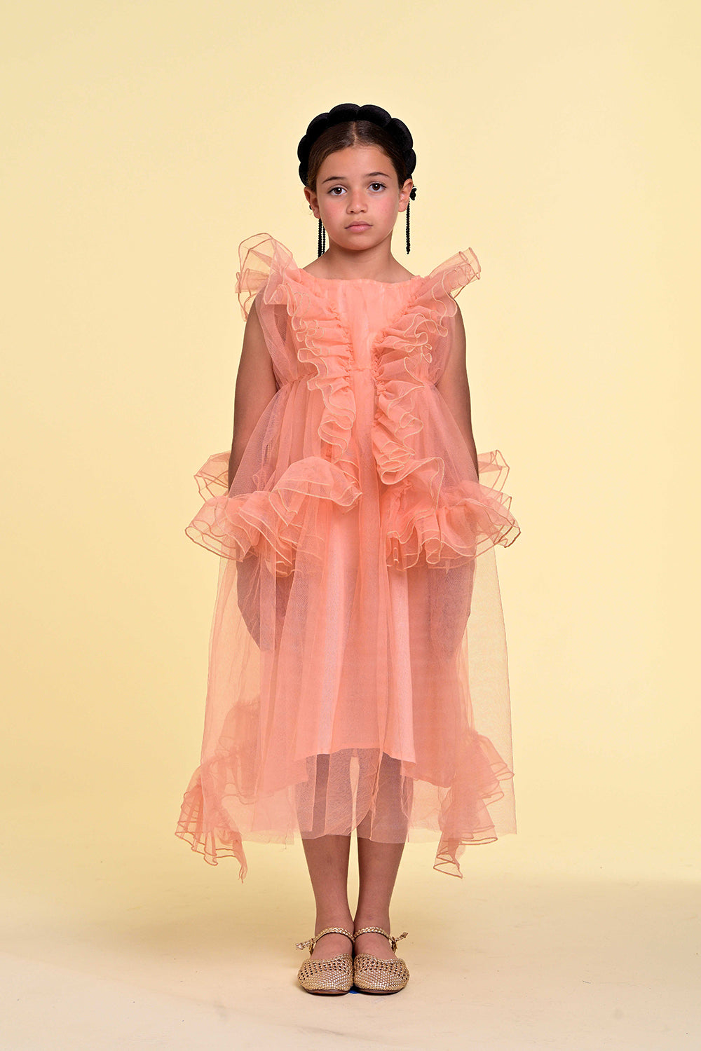 ROSELLA DRESS PEACH