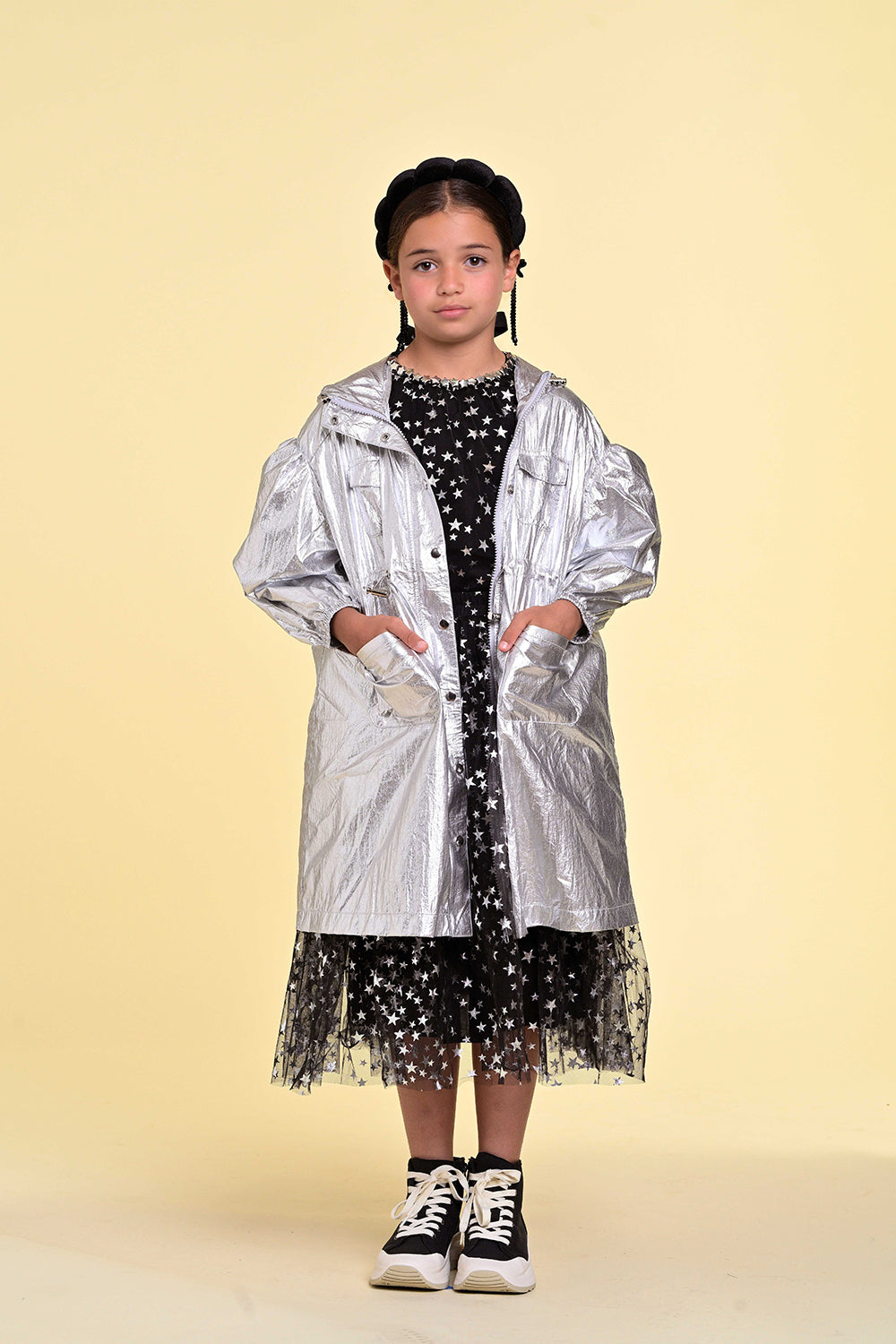 ELLIE COAT SILVER