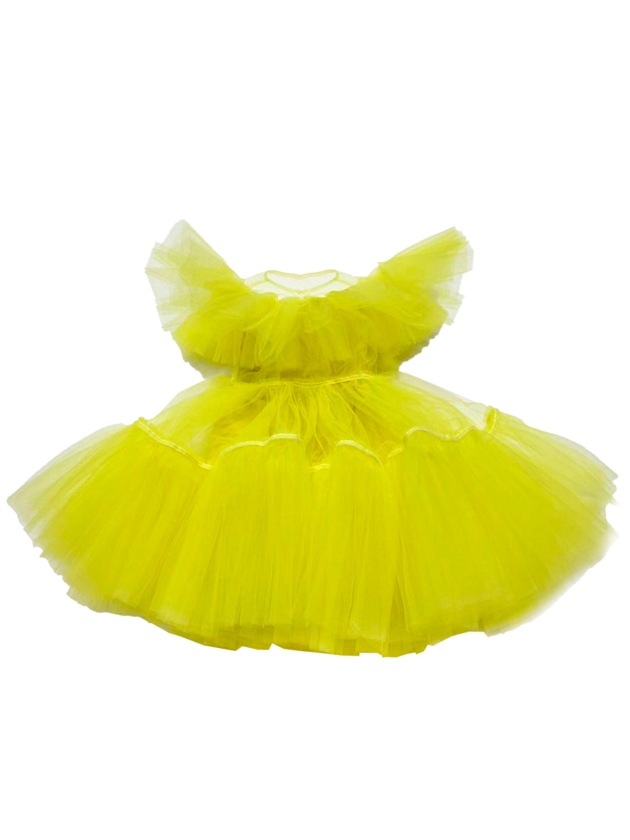 SHOSHANA DRESS YELLOW