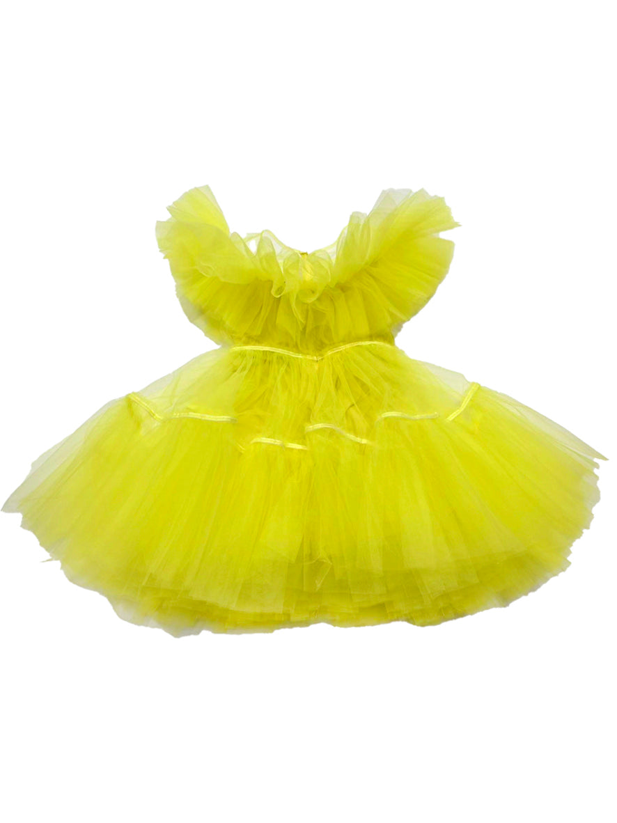 SHOSHANA DRESS YELLOW