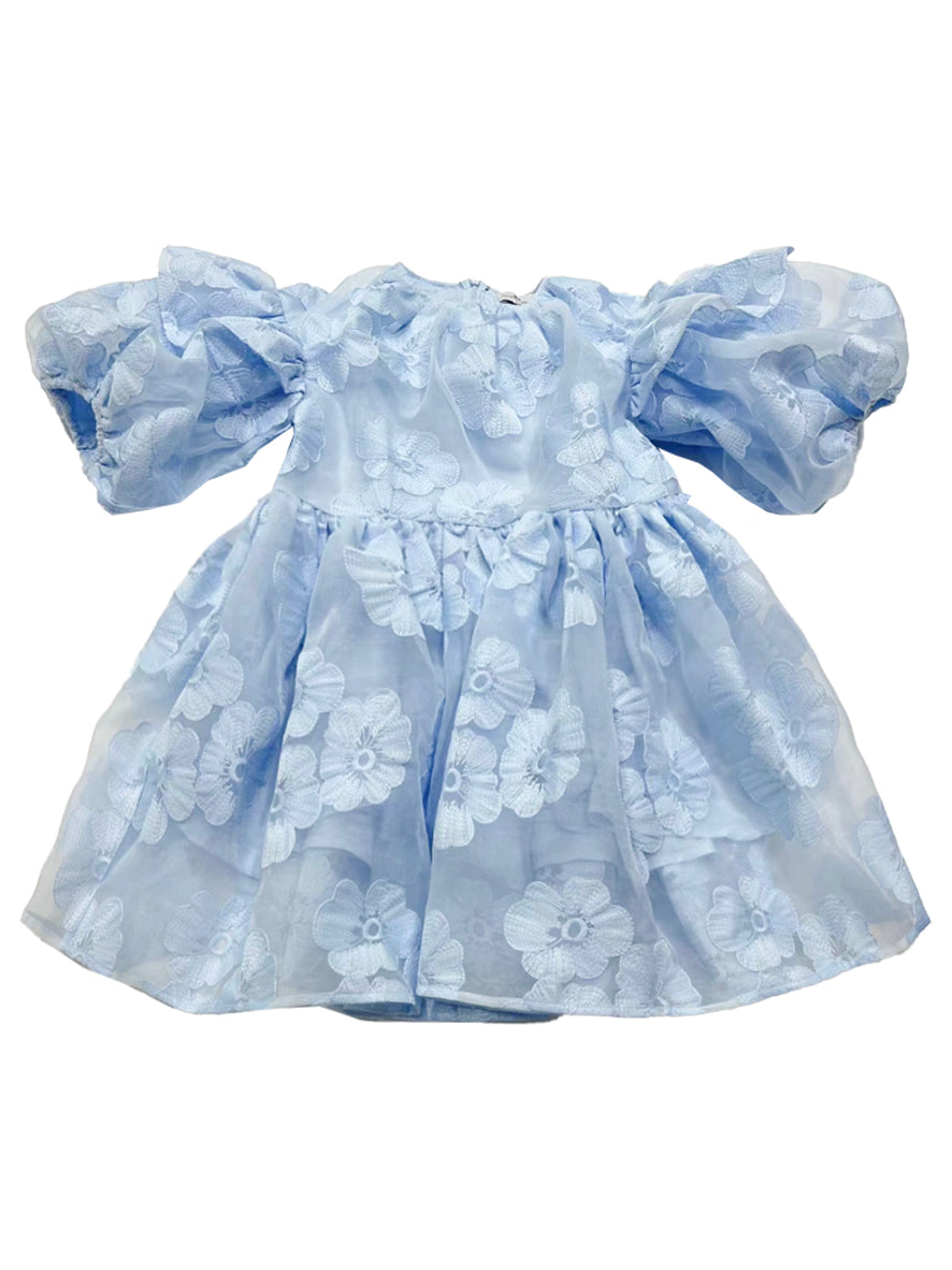 LUCILE DRESS BLUE