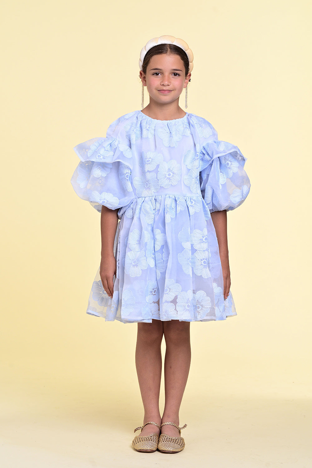 LUCILE DRESS BLUE