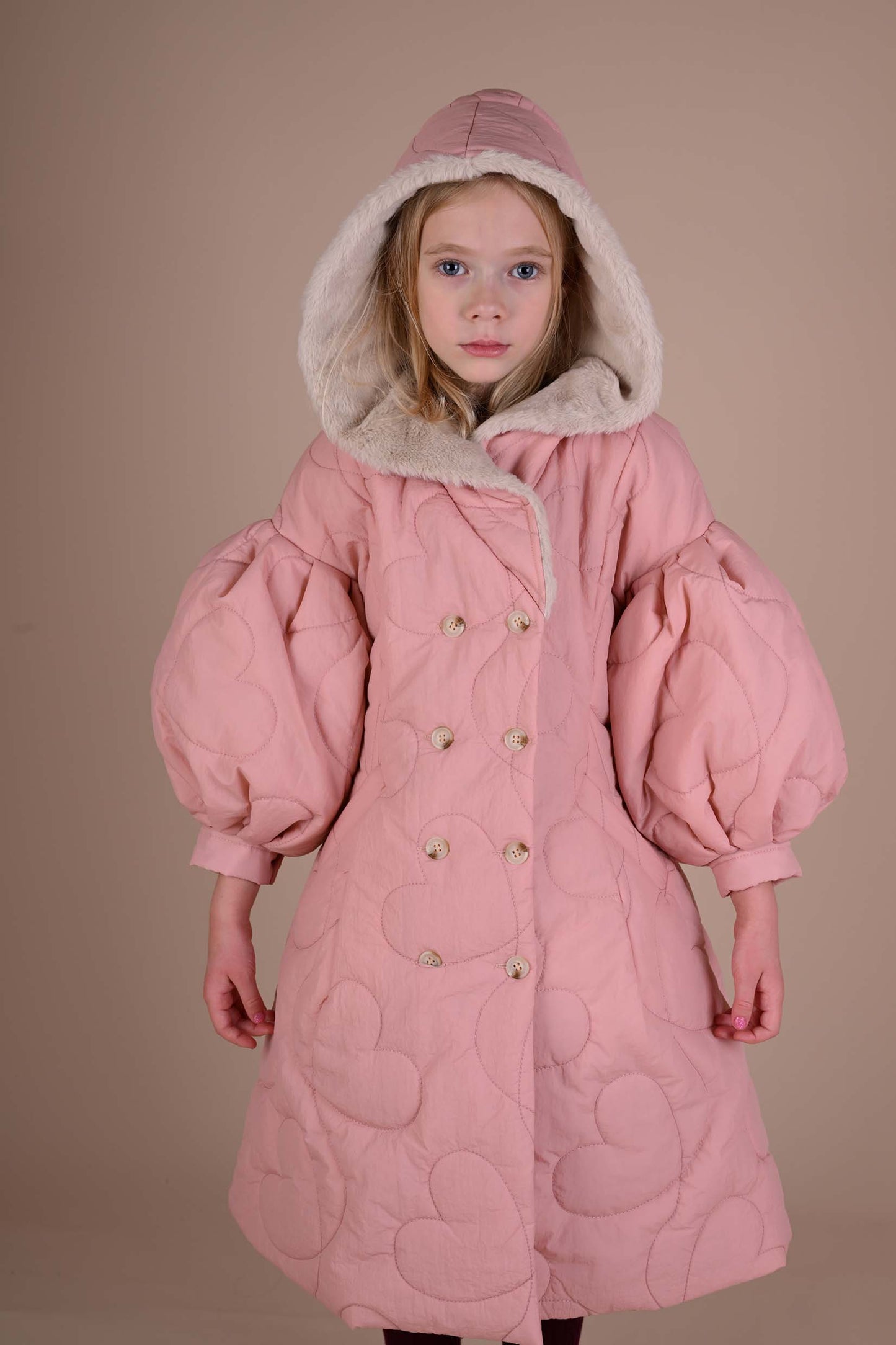 POPPY COAT PINK