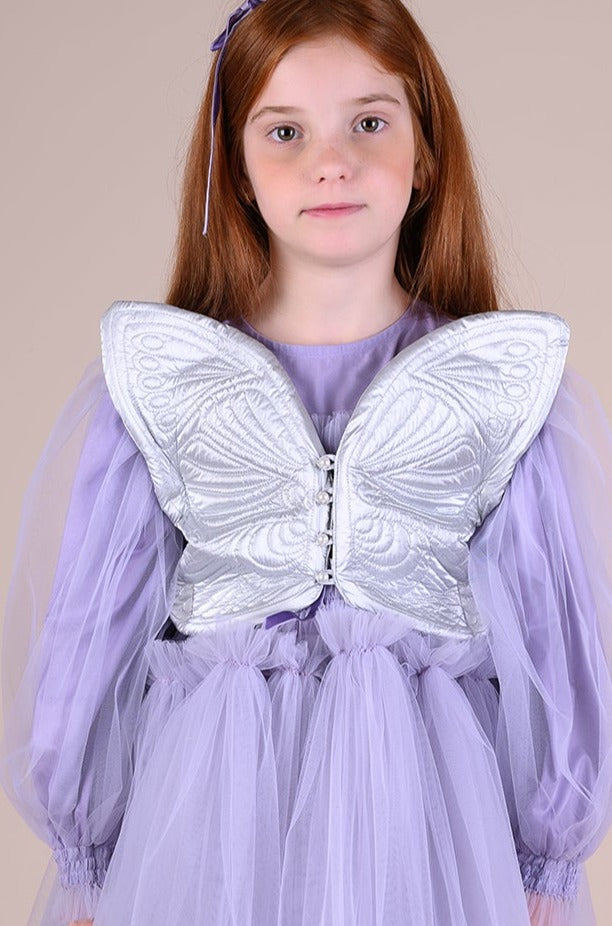 BUTTERFLY VEST SILVER