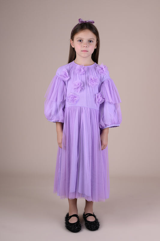 TABITHA DRESS LILAC