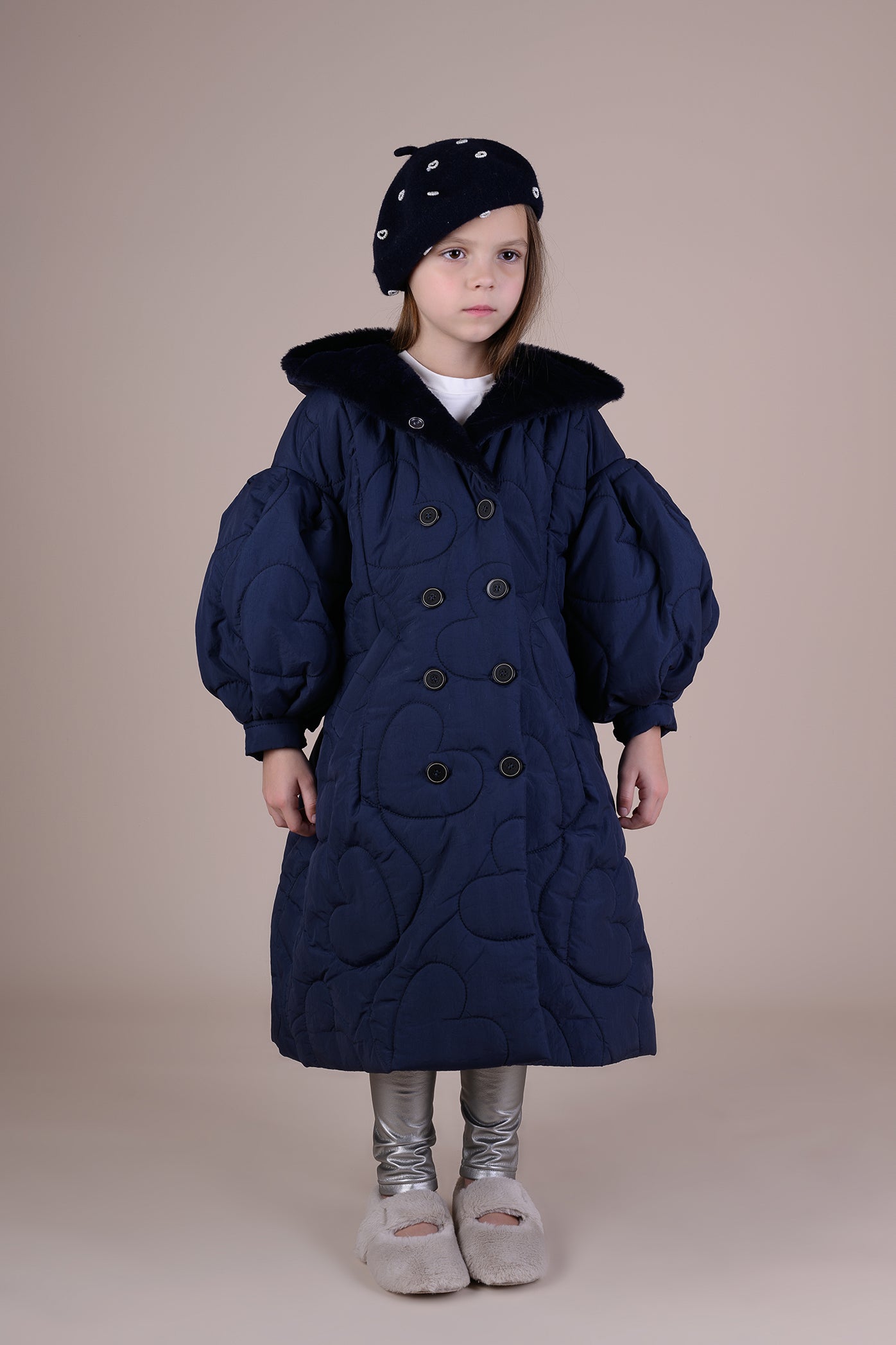 POPPY COAT NAVY