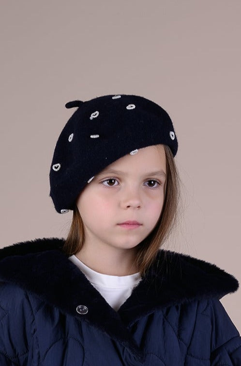 SUSIE BERET NAVY