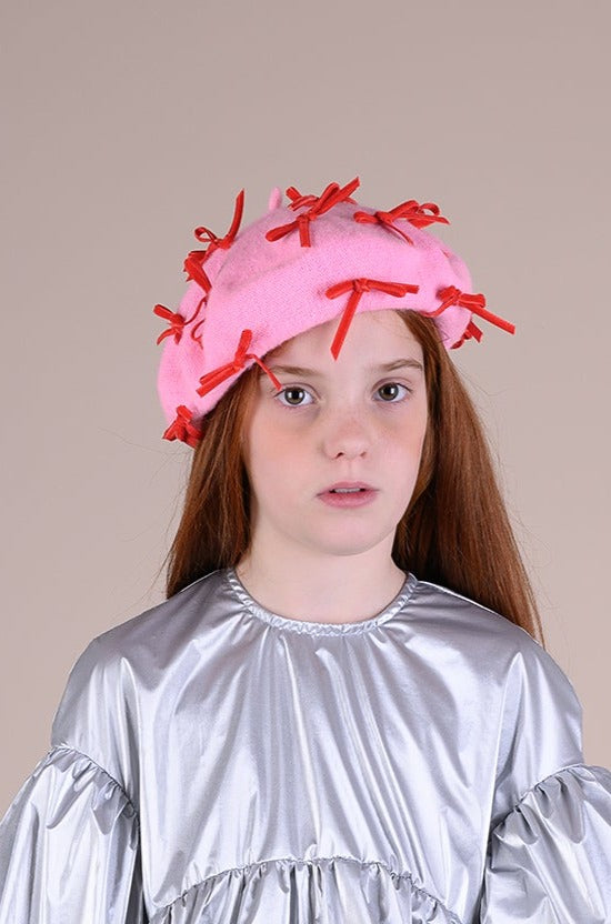 SUSIE BERET PINK