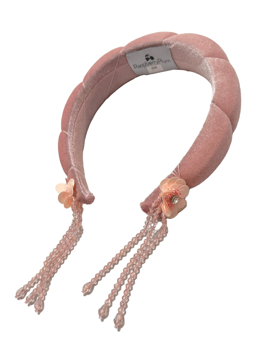 FLORA HAIR BAND PINK