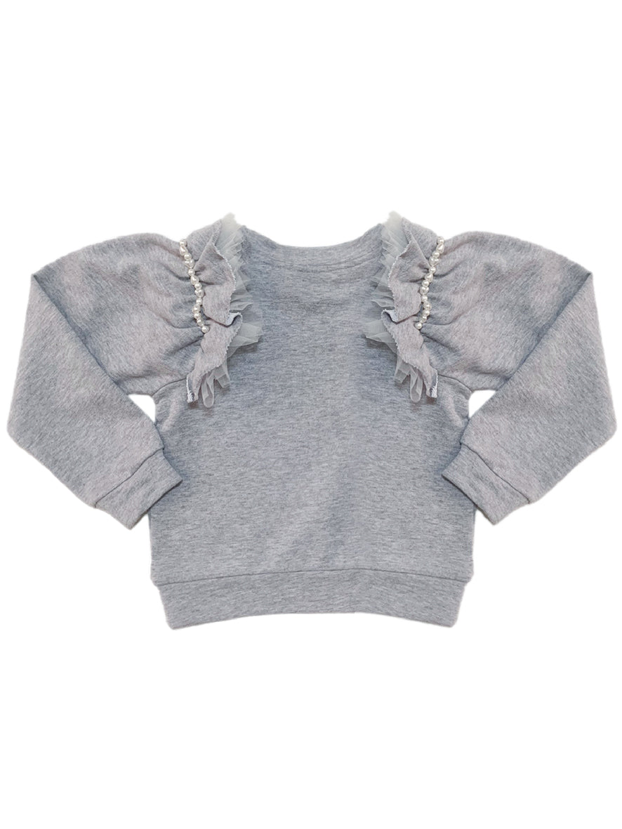 SUKI TOP GREY