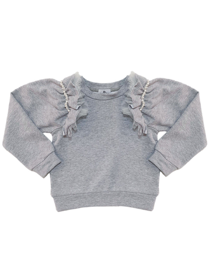 SUKI TOP GREY