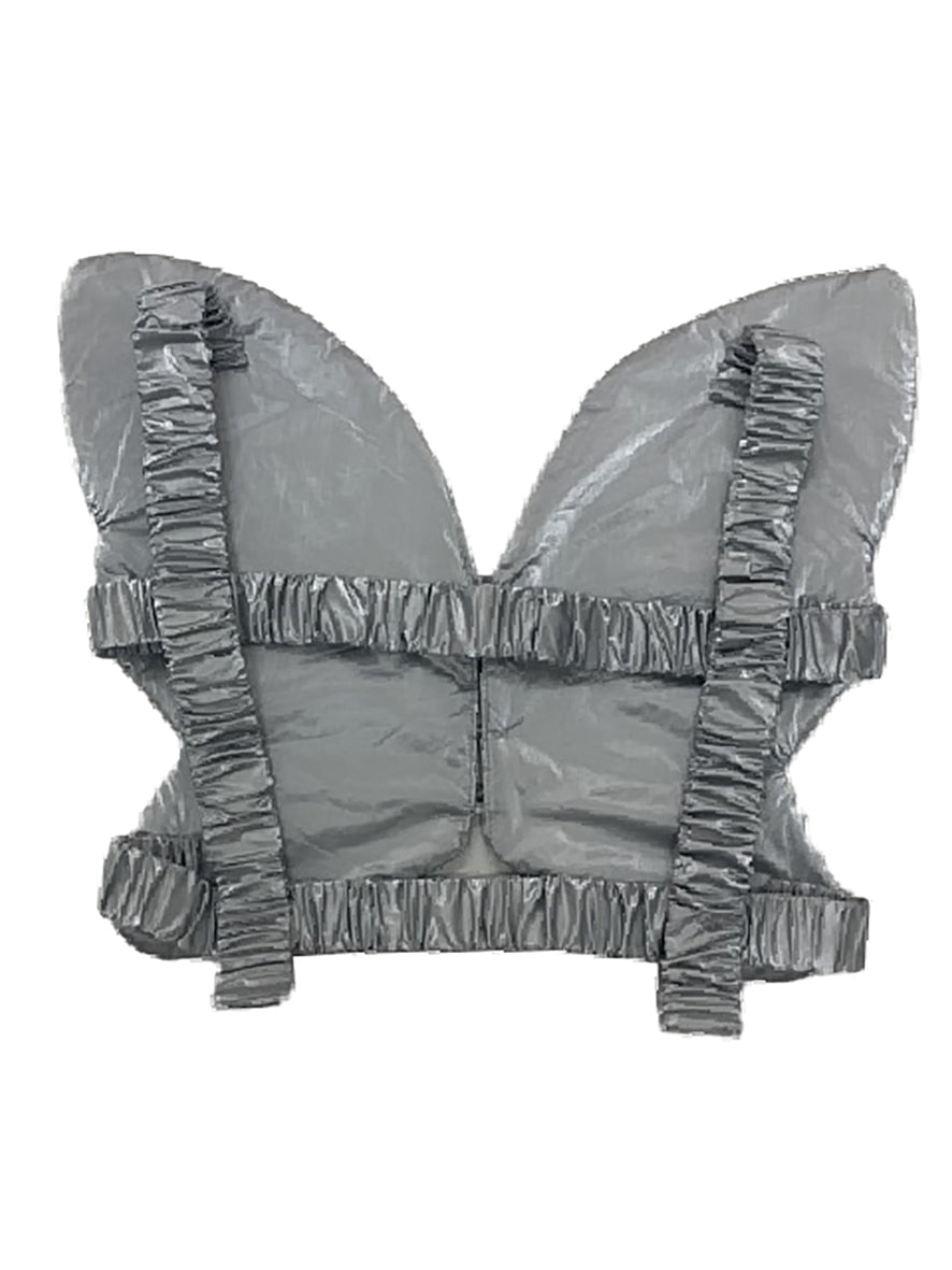 BUTTERFLY VEST SILVER