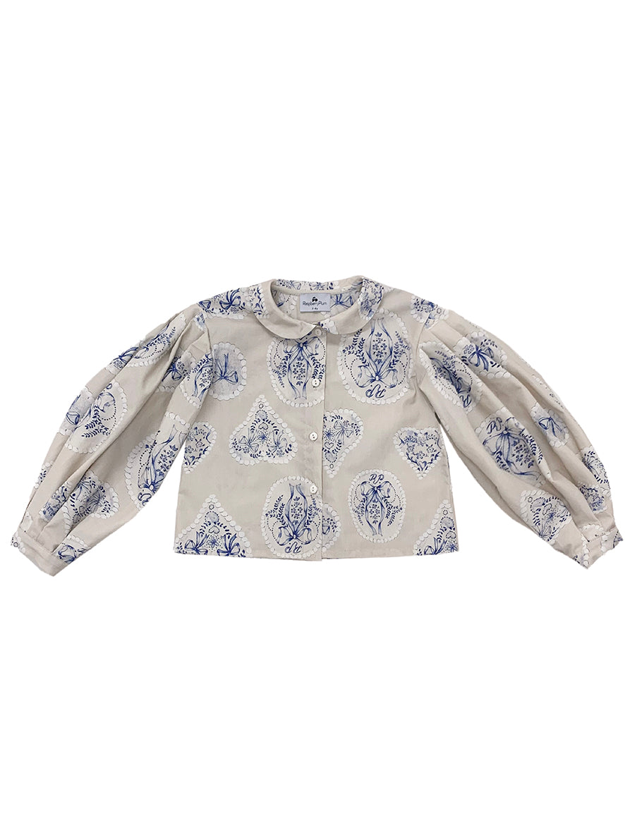 MARTINA BLOUSE BLUE